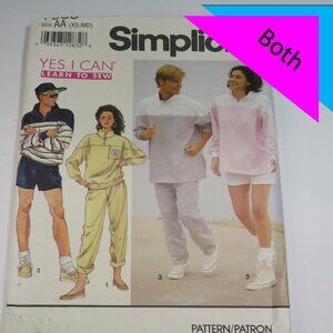 simplicity 7935 Misses, men's, teen... knit pants and top snow pants